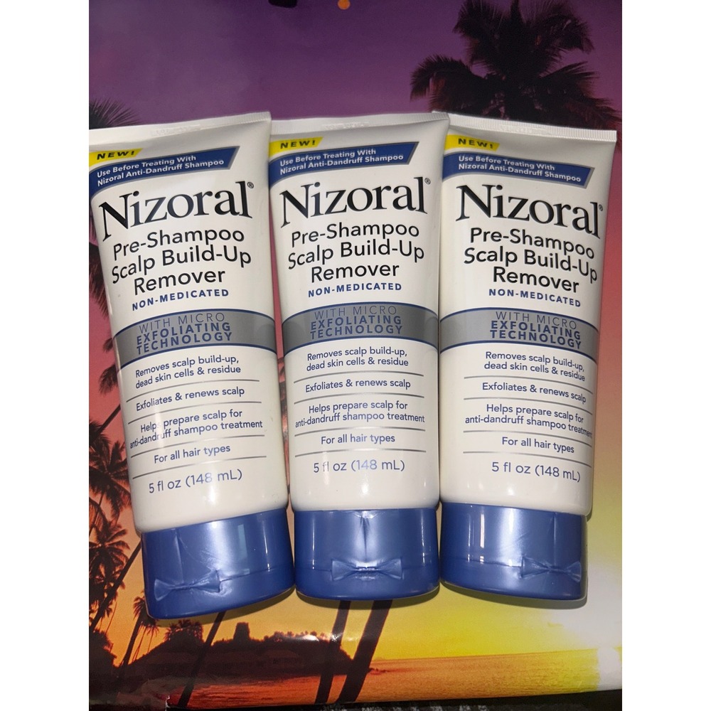 Nizoral Pre-Shampoo Scalp Build-Up Remover - 3 Pack